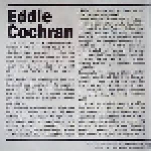 Eddie Cochran: Legends of Rock'n'roll Series (CD) - Bild 3