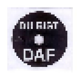Deutsch Amerikanische Freundschaft: Du Bist DAF (Single-CD) - Bild 1