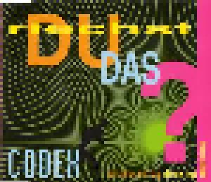 Codex: Riechst Du Das? (Single-CD) - Bild 1