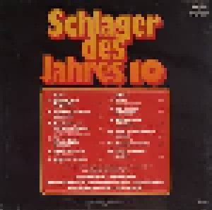 Schlager Des Jahres 10 (LP) - Bild 2