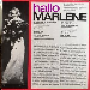 Marlene Dietrich: Hallo Marlene (LP) - Bild 2