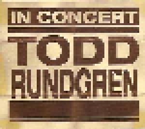 Cover - Todd Rundgren: In Concert