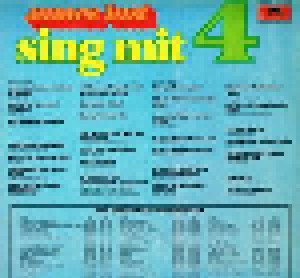James Last: Sing Mit 4 (LP) - Bild 2