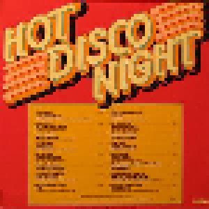 Hot Disco Night (LP) - Bild 2