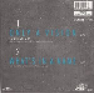 Billi Myer: Only A Vision (7") - Bild 2