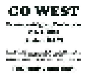 Kim: Go West (Promo-Single-CD) - Bild 1