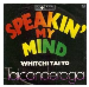 Cover - Taiconderoga: Speakin' My Mind