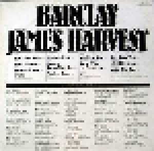 Barclay James Harvest: Early Morning Onwards (LP) - Bild 2