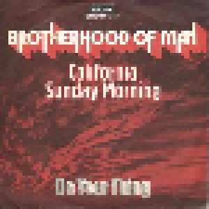 Cover - Brotherhood Of Man: California Sunday Morning