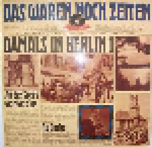 Cover - Oskar Joost: Waren Noch Zeiten - Damals In Berlin 1, Das