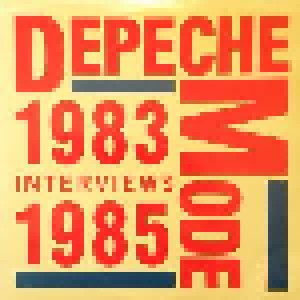 Cover - Depeche Mode: 1983/85 Interviews