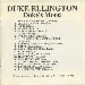 Duke Ellington: Duke's Mood (CD) - Bild 2