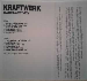 Kraftwerk: Radio-Activity (Tape) - Bild 3