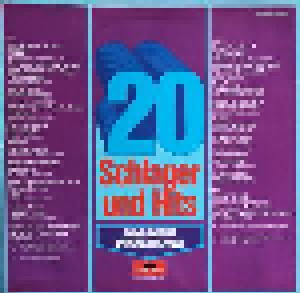 20 Schlager Und Hits (LP) - Bild 2