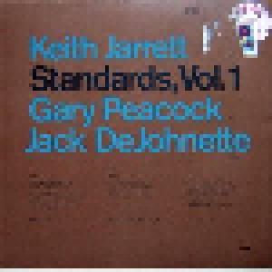 Keith Jarrett, Gary Peacock, Jack DeJohnette: Standards, Vol. 1 (LP) - Bild 2