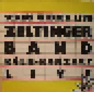 Zeltinger Band: Schon Wieder Live (LP) - Bild 1