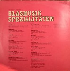 Blasmusik-Spezialitäten (LP) - Bild 2