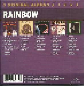 Rainbow + Ritchie Blackmore's Rainbow: 5 Original Albums (Split-5-CD) - Bild 2