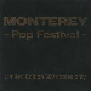 Cover - Steve Miller Blues Band: Monterey Pop Festival
