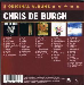 Chris de Burgh: 5 Original Albums (5-CD) - Bild 7