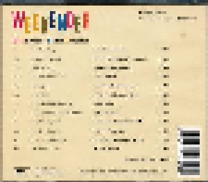 Weekender - 12 Extended Dance Classics (CD) - Bild 2