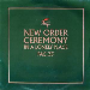 Cover - New Order: Ceremony
