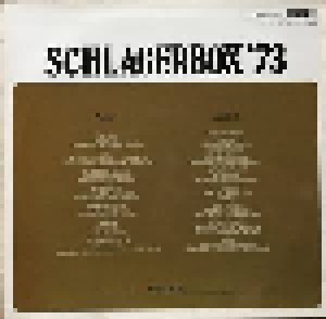 Schlagerbox '73 (LP) - Bild 2