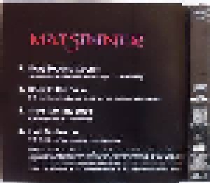 Mat Sinner: Back To The Bullet (Promo-Single-CD) - Bild 2