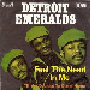 Cover - Detroit Emeralds: Feel The Need In Me