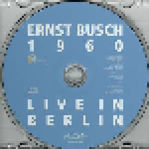 Ernst Busch: 1960 - Live In Berlin (CD) - Bild 3