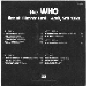 The Who: Live At The Fillmore (LP + 7") - Bild 2