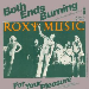 Cover - Roxy Music: Both Ends Burning