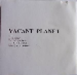 Cover - Vacant Planet: Vacant Planet