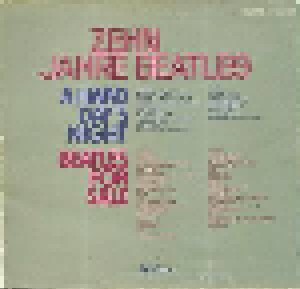 The Beatles: Zehn Jahre Beatles - A Hard Day's Night & Beatles For Sale (2-LP) - Bild 2