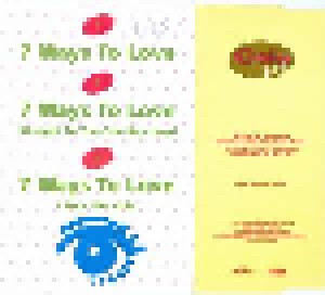 Cola Boy: 7 Ways To Love (Single-CD) - Bild 2