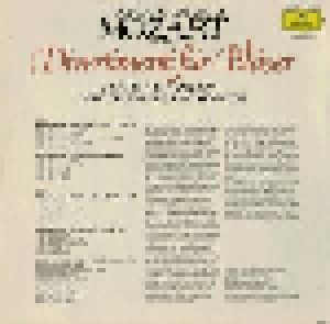 Wolfgang Amadeus Mozart: Divertimenti Für Bläser (LP) - Bild 2