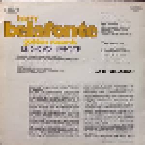 Harry Belafonte: Harry Belafonte - Golden Records (LP) - Bild 3
