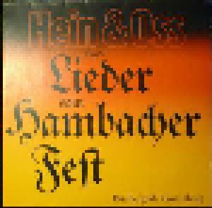 Hein & Oss: Hein & Oss Singen Lieder Vom Hambacher Fest (LP) - Bild 1