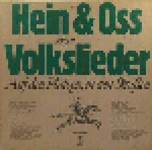 Hein & Oss: Hein & Oss Singen Volkslieder - Auf Den Plätzen, In Den Straßen (2-LP) - Bild 2
