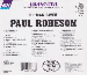 Paul Robeson: Ol' Man River - His 25 Greatest (CD) - Bild 2