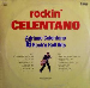 Adriano Celentano: Rockin' Celentano - 16 Rock'n Roll Hits (LP) - Bild 2