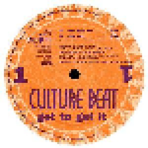 Culture Beat: Got To Get It (12") - Bild 3