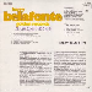 Harry Belafonte: Golden Records - Die Großen Erfolge (LP) - Bild 2