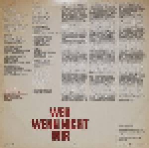 Wer Wenn Nicht Wir (LP) - Bild 2