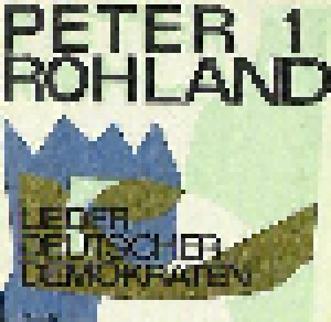 Peter Rohland: Lieder Deutscher Demokraten (LP) - Bild 2