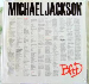 Michael Jackson: Bad (LP) - Bild 4