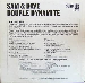 Sam & Dave: Double Dynamite (LP) - Bild 2