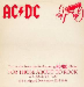 AC/DC: For Those About To Rock (We Salute You) (Promo-12") - Bild 1