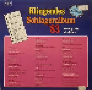 Klingendes Schlageralbum'83 (LP) - Bild 2