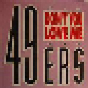 49ers: Don't You Love Me (Single-CD) - Bild 1